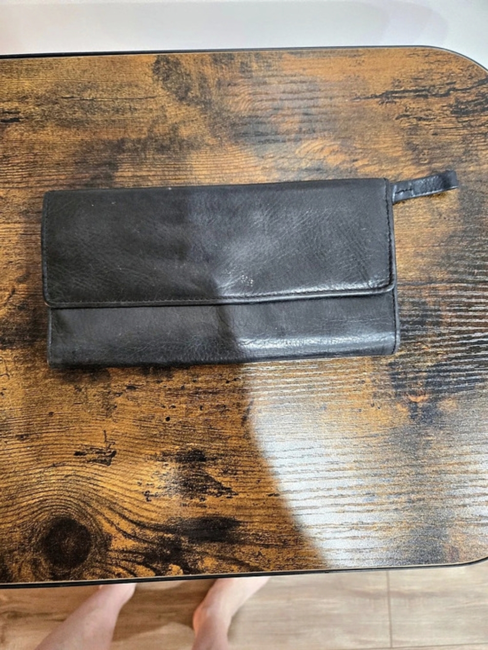 Black Leather Wallet